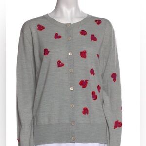 Escada Elegant Gray Knitwear